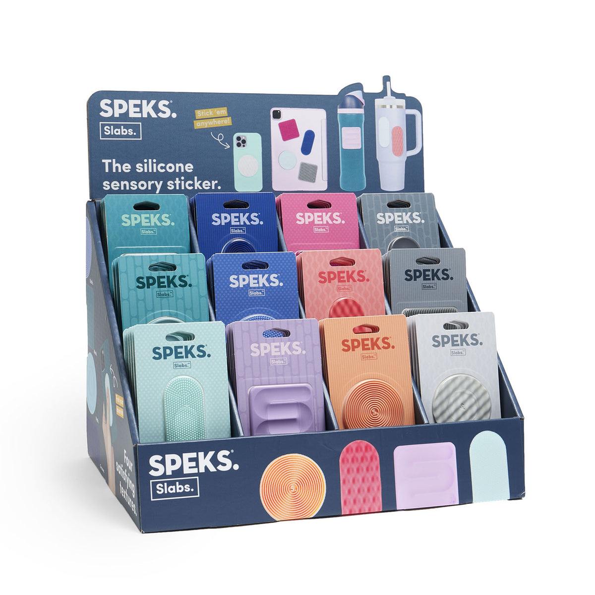 SPEKS Slabs. The Silicone Sensory Sticker (Assorted Styles)