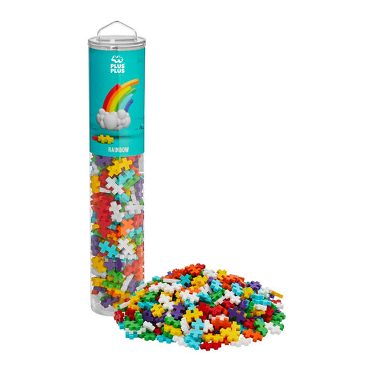 Plus-Plus Rainbow Mix Tube - 240 pcs