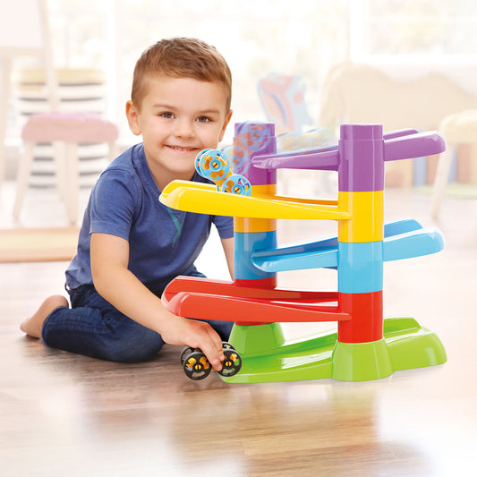 Quercetti Flip Car Race Track Toddler Toy