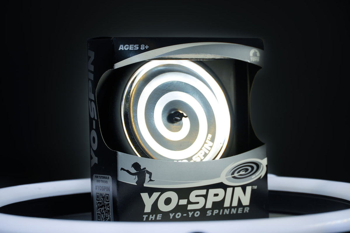 Yo-Spin The Yo-Yo Spinner Metallic - Black