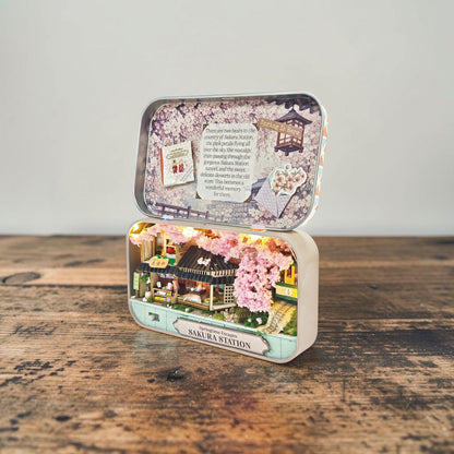 DIY Tiniatures Kit - Sakura Station