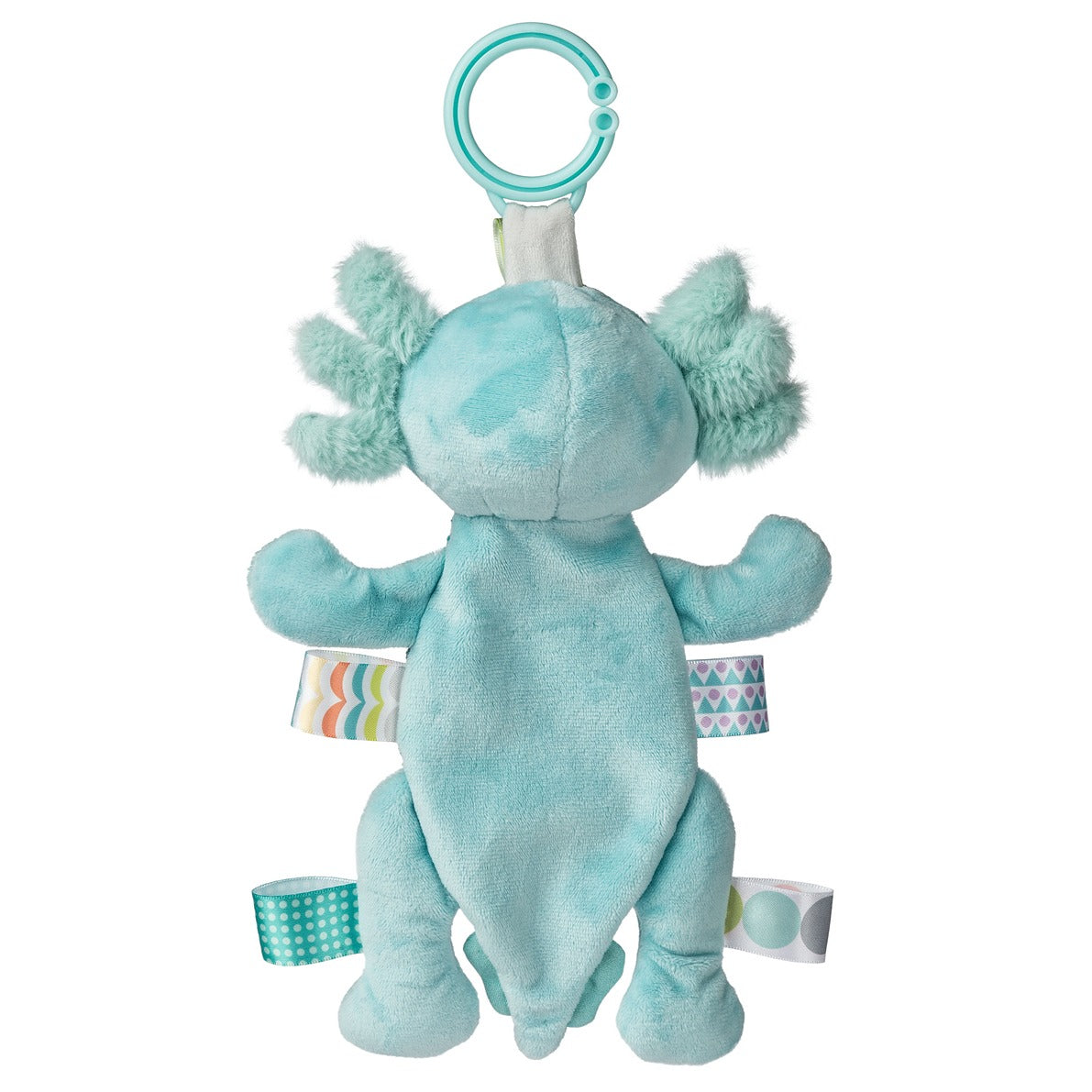 Mary Meyer Taggies Fizzy Axolotl Crinkle - Aqua