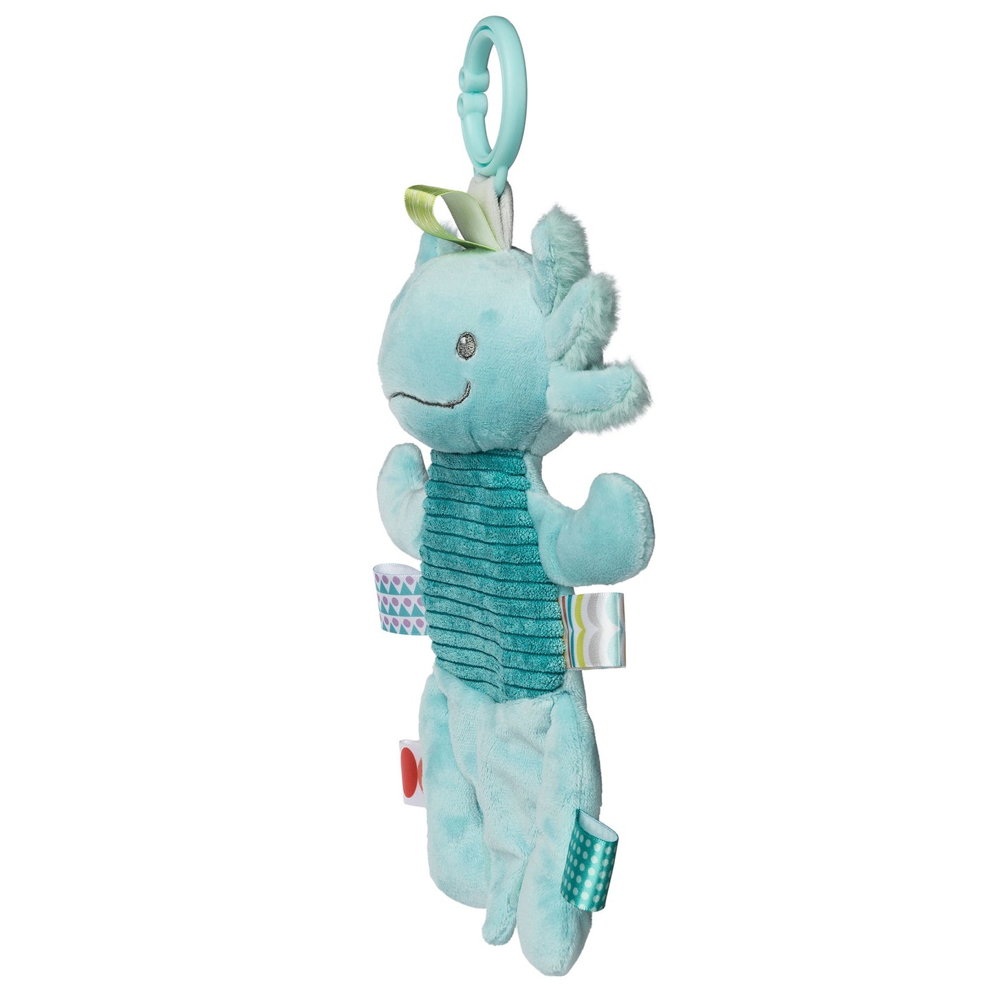 Mary Meyer Taggies Fizzy Axolotl Crinkle - Aqua