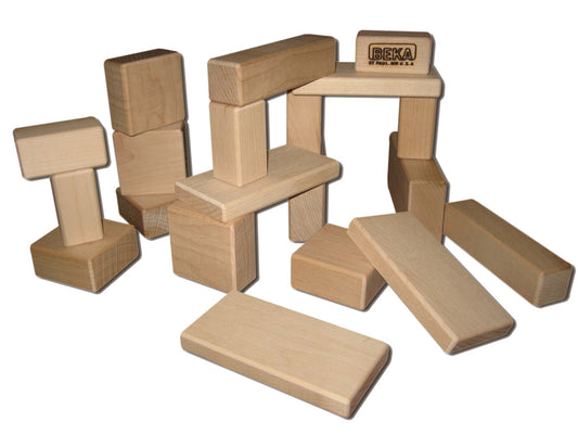 Pre-order Toddler Block Set 20 Pc Solid Maple