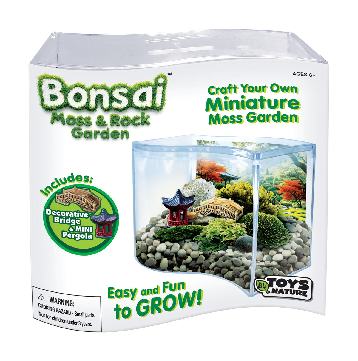 Bonsai Moss & Rock Garden Terrarium