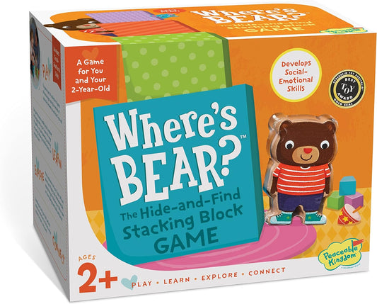 Where's Bear Stacking Game