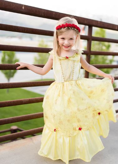 Little Adventures - Yellow Beauty Dress, Belle, Costume for girls