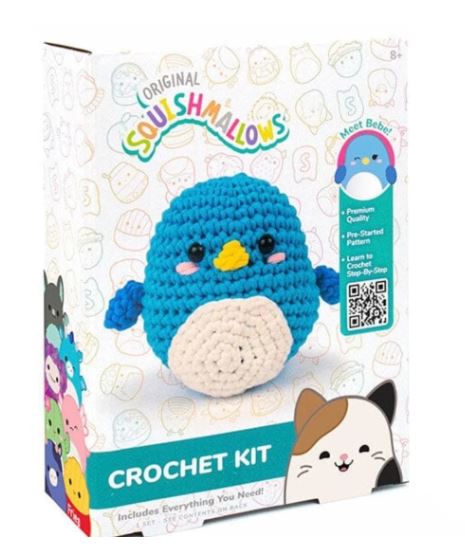 Squishmallows Crochet Kit- Bebe