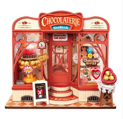 Robotime Sweet Chocolate Shop Puzzle Kit