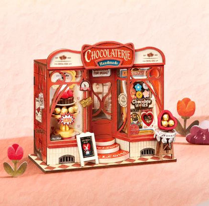 Robotime Sweet Chocolate Shop Puzzle Kit