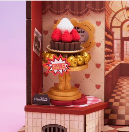 Robotime Sweet Chocolate Shop Puzzle Kit
