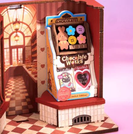 Robotime Sweet Chocolate Shop Puzzle Kit