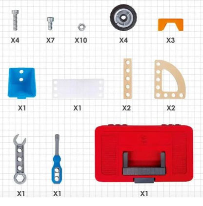 Hape Build 'n' Drive Car Set