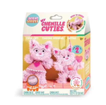 DIY Chenille Cuties - Cat