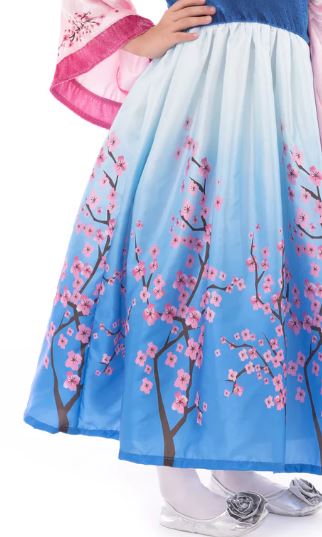 Little Adventures - Cherry Blossoms Princess Dress, costume for girls