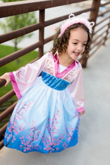 Little Adventures - Cherry Blossoms Princess Dress (Large 57 years) School Crossing & Toy Station Little Adventures - Cherry Blossoms Princess Dress (Large 57 years) School Crossing & Toy Station