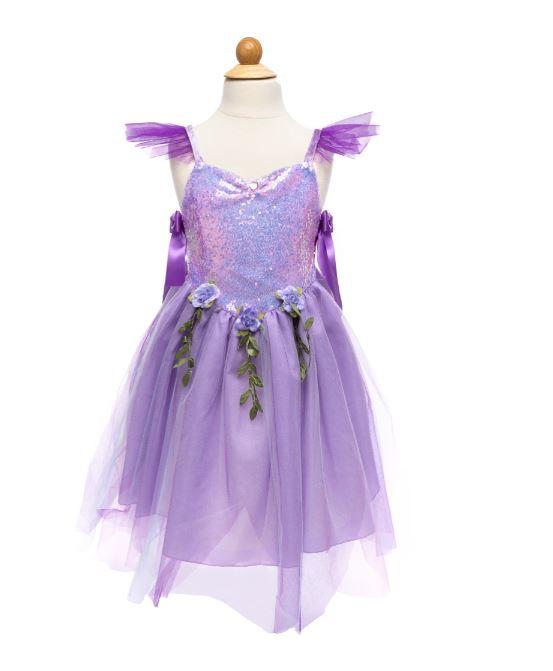 Forest Fairy Tunic Lilac Size 3-4