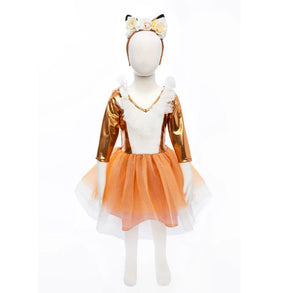 Woodland Fox Dress with Headband Size 5–6