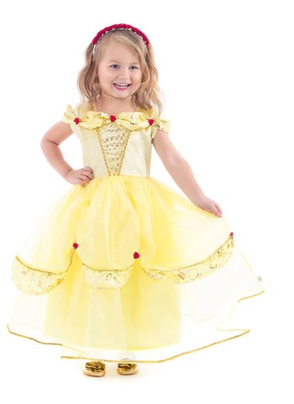 Little Adventures - Yellow Beauty Dress, Belle, Costume for girls