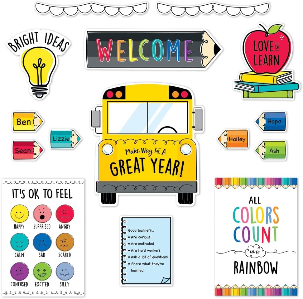 Ready for School Bulletin Board Set