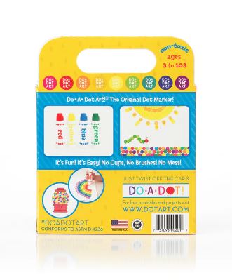 Do A Dot Art 4 Pack Rainbow