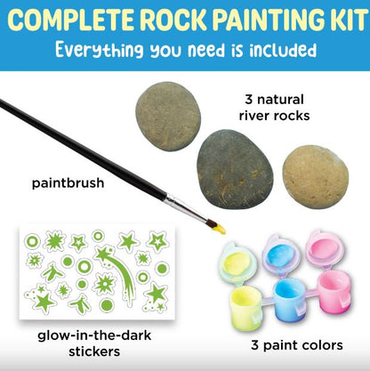 Glow in the Dark Rocks Painting Kit