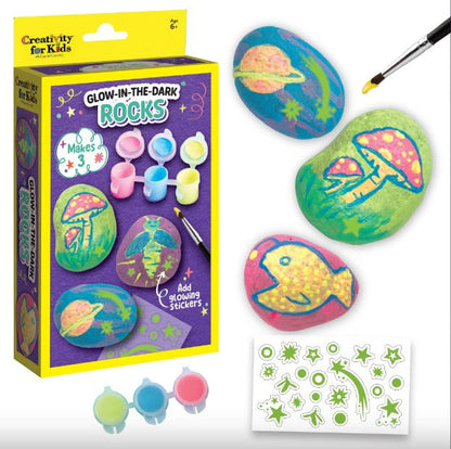 Glow in the Dark Rocks Painting Kit
