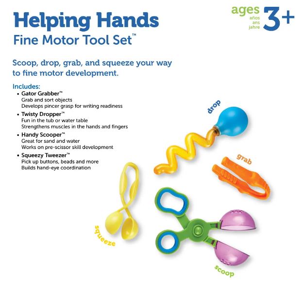 Helping Hands Fine Motor Tool Set™