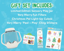 Glo Pals DIY Sensory Play Jar Set: Snowglobe