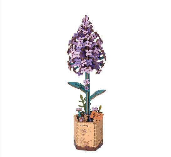 Robotime Rowood DIY Wooden Flower Lilac TW021