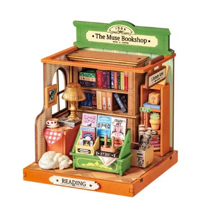 Robotime The Muse Bookshop Puzzle Kit