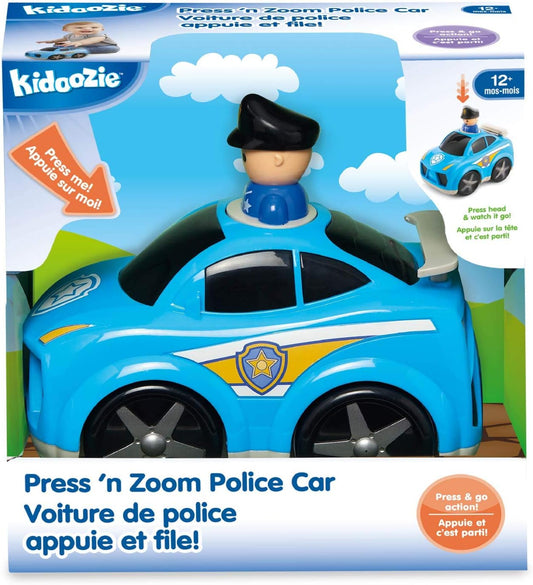 Kidoozie Press'n Zoom Police Car