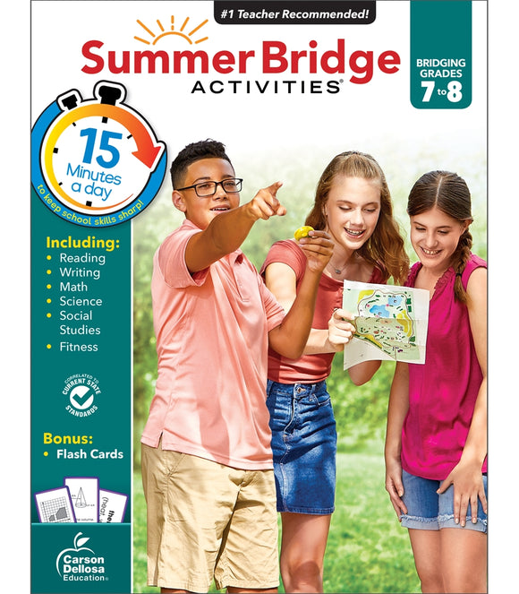 Summer Bridge Activities Book - Bridging grades 7–8