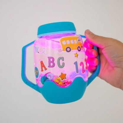 Glo Pals DIY Sensory Play Jar Set: ABC Theme