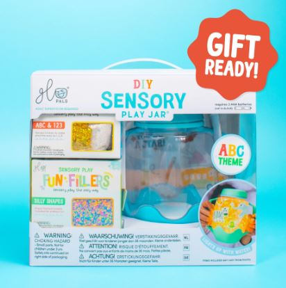Glo Pals DIY Sensory Play Jar Set: ABC Theme