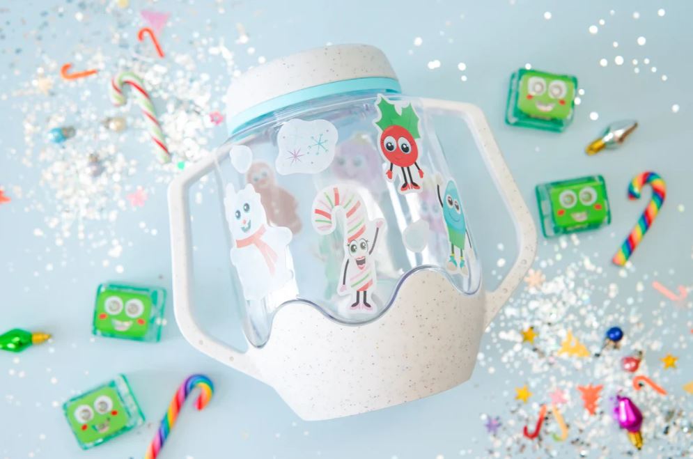 Glo Pals DIY Sensory Play Jar Set: Snowglobe