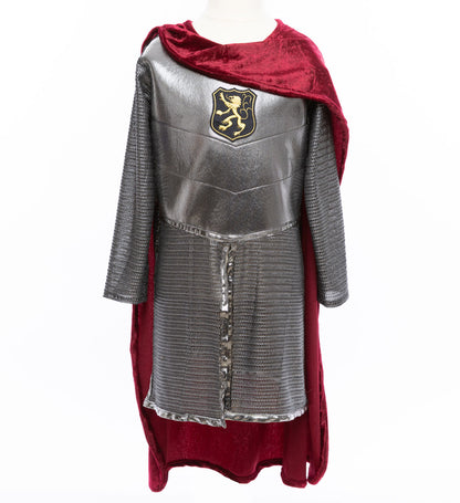 Great Pretenders Silver Knight Cape (Size flexible ages 5–6)