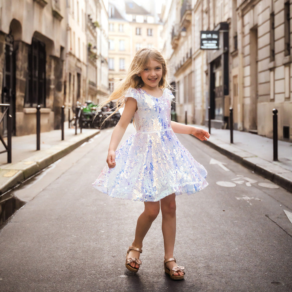 Great Pretenders Sequins Concert Queen Dress, size 5/6