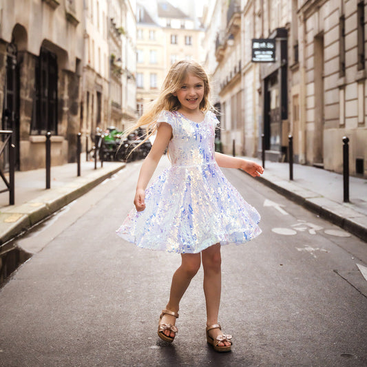 Great Pretenders Sequins Concert Queen Dress, size 5/6