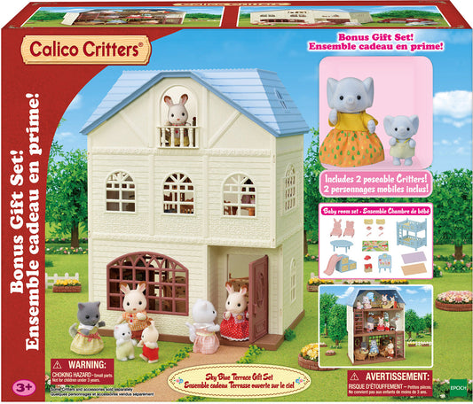 Pre-order Calico Critters Sky Blue Terrace Gift Set
