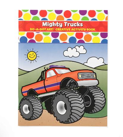 Do-A-Dot Art! Mighty Trucks Creative Activity Book