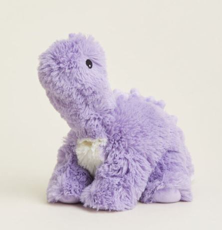 Warmies Purple Long Neck Dinosaur