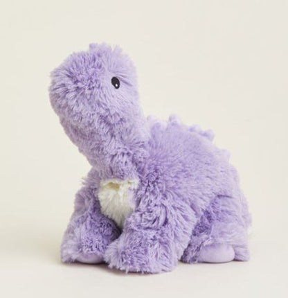 Warmies Purple Long Neck Dinosaur