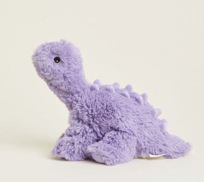 Warmies Purple Long Neck Dinosaur