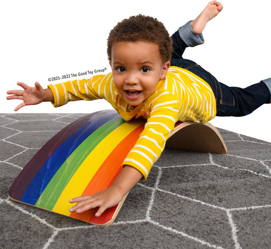 Rainbow Wobble Board - Regular size