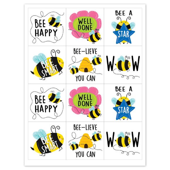 BEES (BUSY BEES) STICKERS