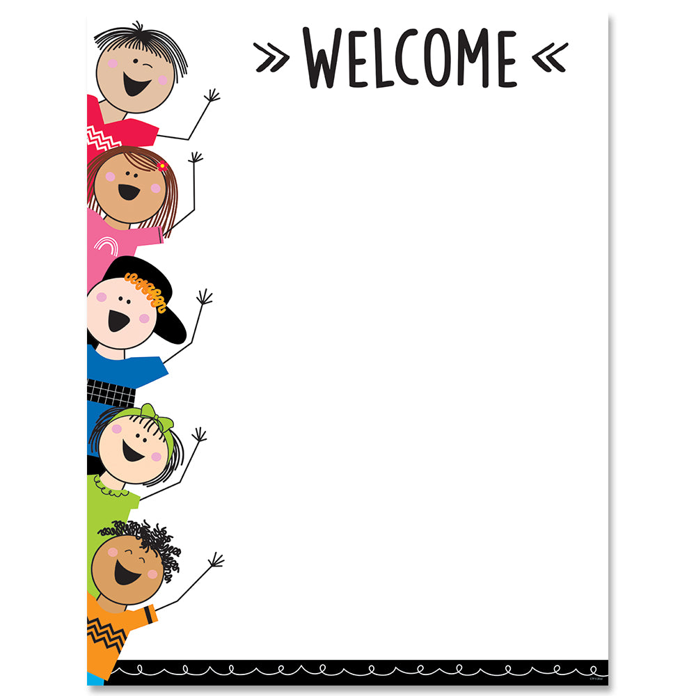 WELCOME (STICK KIDS) CHART