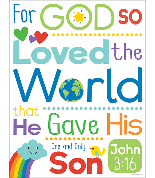 John 3:16 Poster