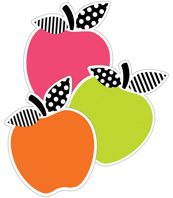 Stylish Brights Apples Cut Out