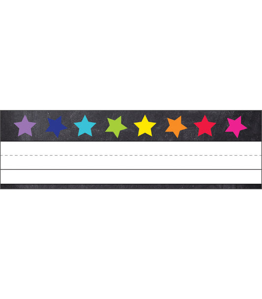 Stars School Girl Nameplates